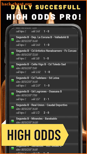 Correct Score Betting Tips screenshot