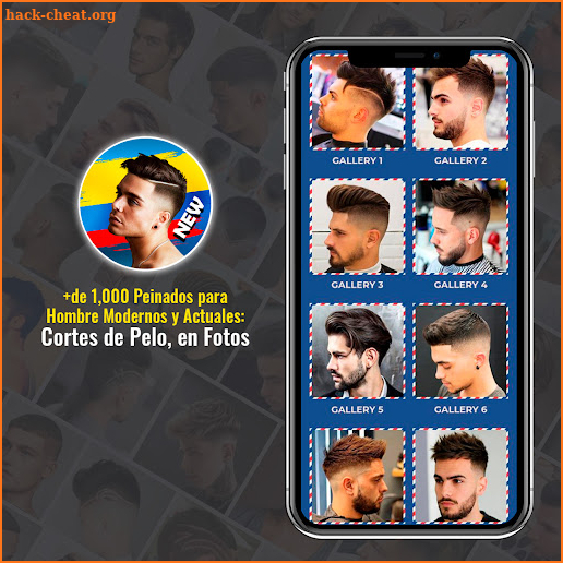 Corte de Cabello para Hombre screenshot