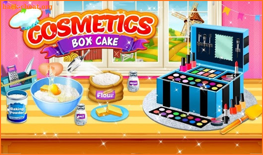 Cosmetic Box Cake Maker - Cake Games screenshot