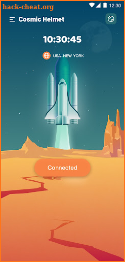 Cosmic helmet -Fast&Secure VPN screenshot