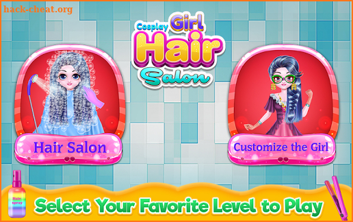 Cosplay Girl Hair Salon screenshot