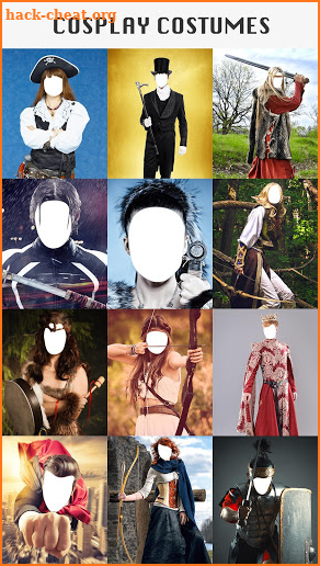 Cosplay Photo Editor: Suit Costume Camera screenshot