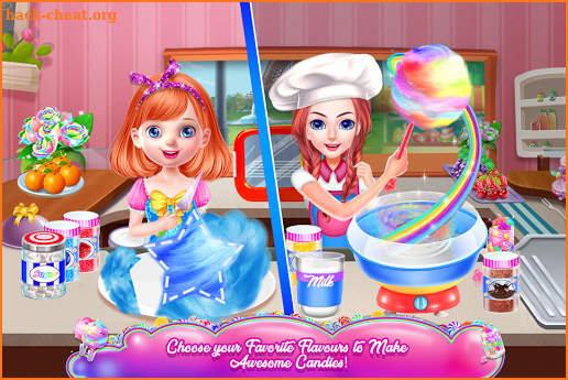 Cotton Candy Cooking & Decoration screenshot