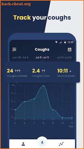 CoughTracker screenshot