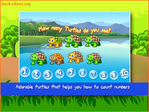 Count 123 is fun with Turtles: Learning Numbers screenshot