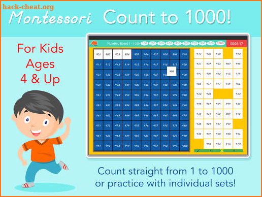 Count to 1000 - Montessori Math for Kids! screenshot