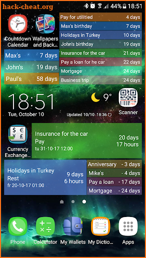 Countdown Calendar screenshot