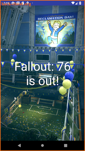 Countdown to Fallout: 76 + Live Wallpaper screenshot