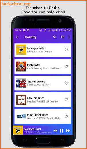 Country Music Radio screenshot