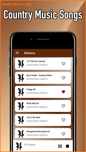 Country Music Radio Songs screenshot