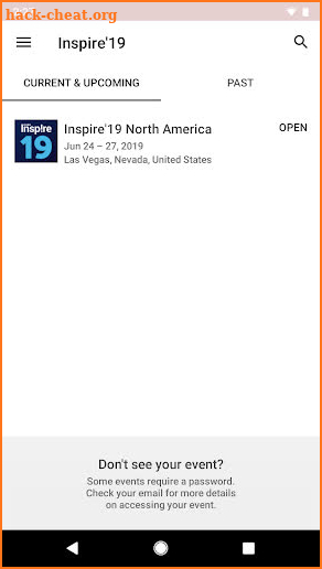 Coupa Inspire'19 screenshot