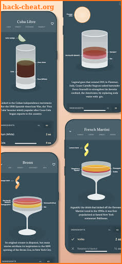 coupe: cocktail recipes screenshot