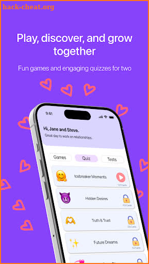 Couple games for adults - U&M screenshot