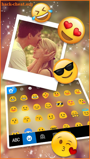 Couple Love Photo Keyboard Theme screenshot