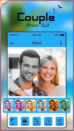 Couple Photo Suit - Couple Photo Edit screenshot