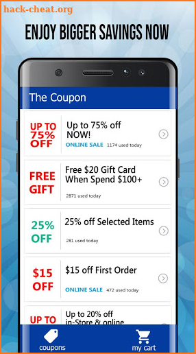 Coupon for Lowe’s screenshot