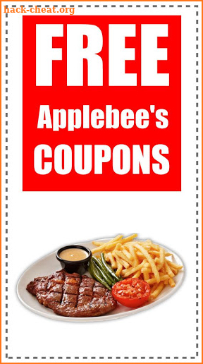 Coupons for Applebee’s screenshot