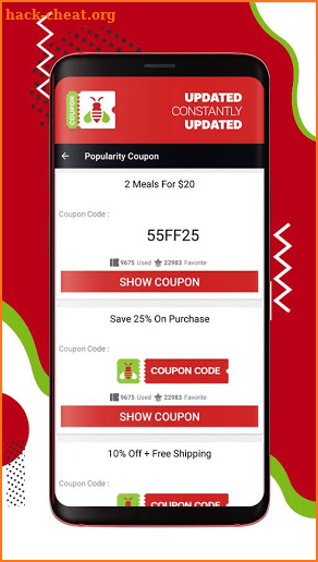 Coupons for Applebee's Discounts Promo Codes screenshot