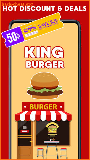 Coupons For Burger King - Discount Burger 🍔 2020 screenshot