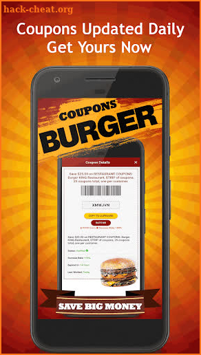 Coupons for Burger King - Fresh Offers, Hot Deals• screenshot