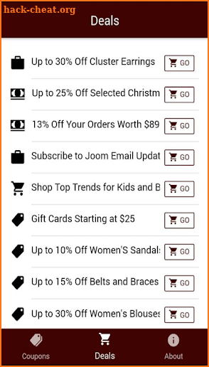 Coupons for Joom screenshot