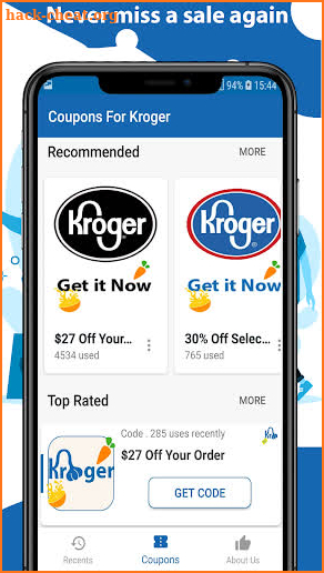 Coupons For Kroger screenshot