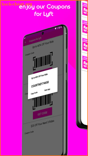 Coupons for Lyft Free Rides Deals & Discounts screenshot