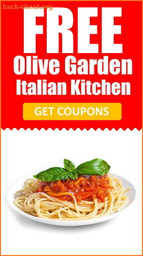 Coupons for Olive Garden screenshot