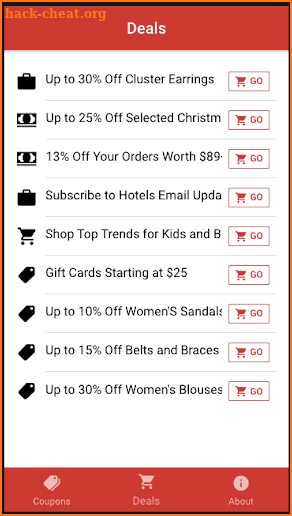 Coupons for POSHMARK screenshot