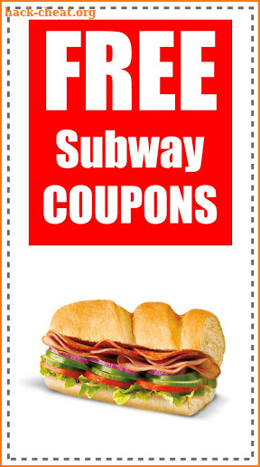 Coupons for Subway screenshot