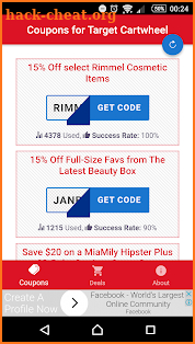 Coupons For Target Cartwheel screenshot