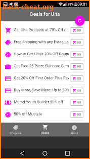 Coupons for Ulta Beauty screenshot