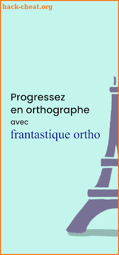 Cours d'orthographe screenshot