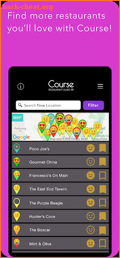 Course: Your Restaurant Guide screenshot