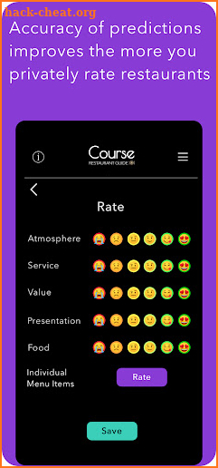 Course: Your Restaurant Guide screenshot