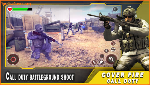 Cover Black Ops Fire - Battleground Duty Call Game screenshot