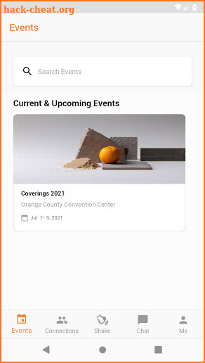 Coverings 2021 screenshot