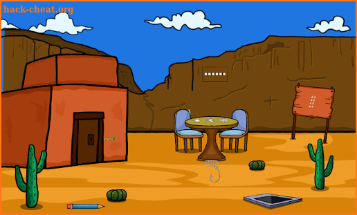 Cowboy Rescue From Desert screenshot