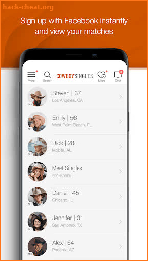 Cowboy Singles - Cowboy Dating screenshot