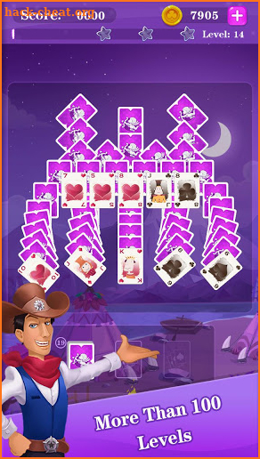 Cowboy Solitaire Match screenshot