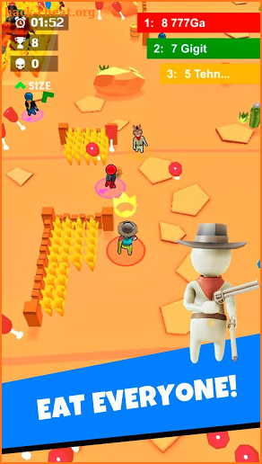 Cowboy.io screenshot