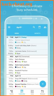 Cozi Family Organizer screenshot