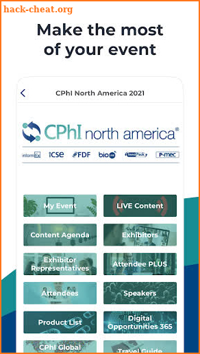 CPhI NA screenshot