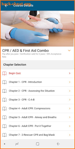 CPR Certification Online screenshot