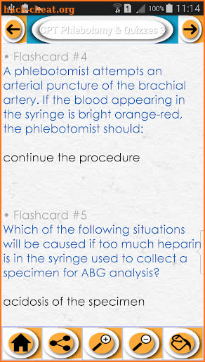 CPT Phlebotomy Test BANK 5000 Notes & Exam Quiz screenshot