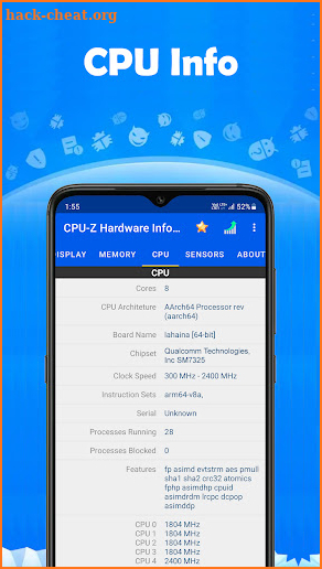 CPU-Z Hardware Info Pro screenshot