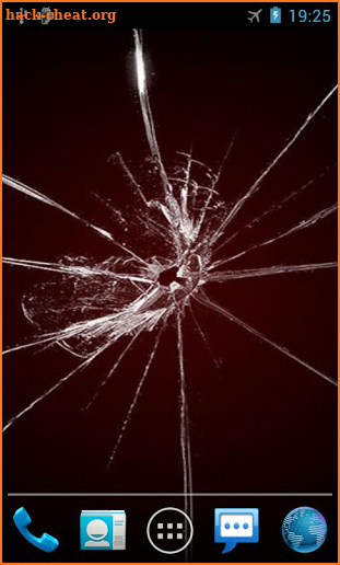 Cracked Screen Live Wallpaper (Simulation) screenshot