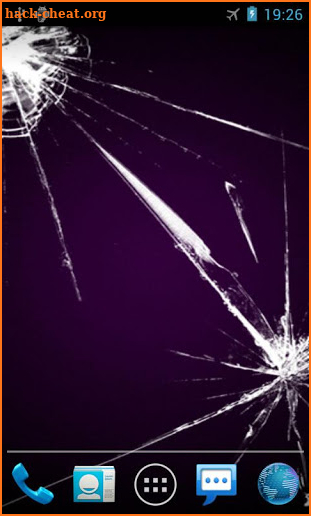 Cracked Screen Live Wallpaper (Simulation) screenshot