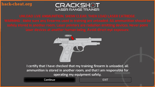 CRACKSHOT: Virtual Projector Laser Shooting Range screenshot