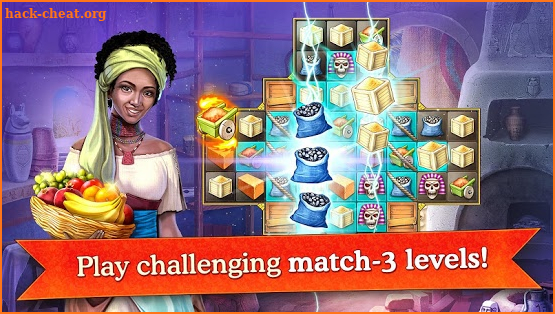 Cradle of Empires Match-3 Game screenshot